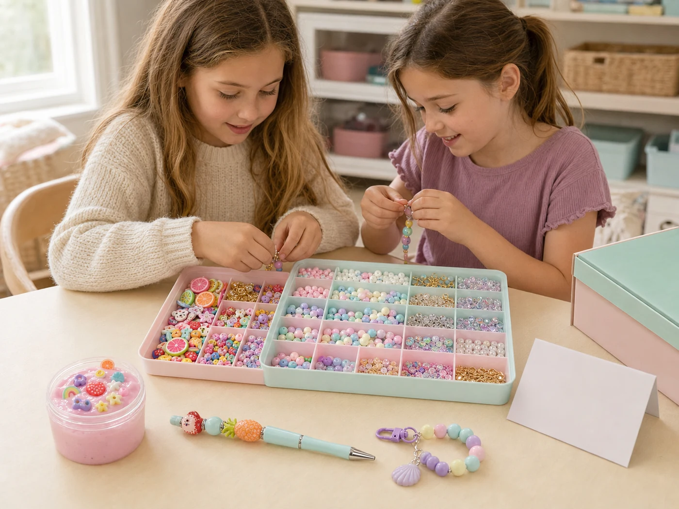 DIY craft kits packed with non-food decorative components