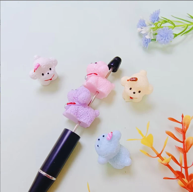 CZB26272 100pcs Packet Cute Curly Dog Bread