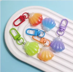 CDK002925-1 Summer Beach Seashell Keychains Cute Small