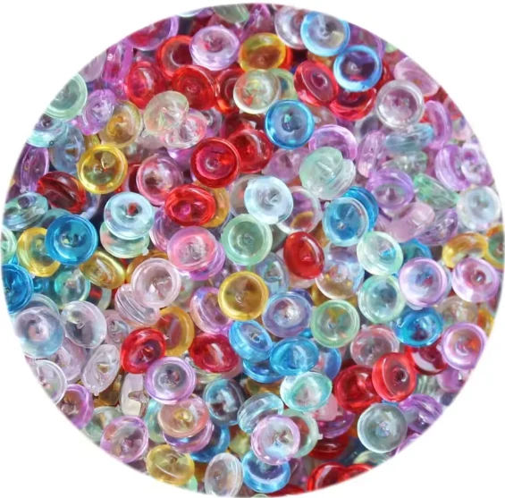 YT008 Wholesale Transparent Colorful Acrylic Fishbowl Beads