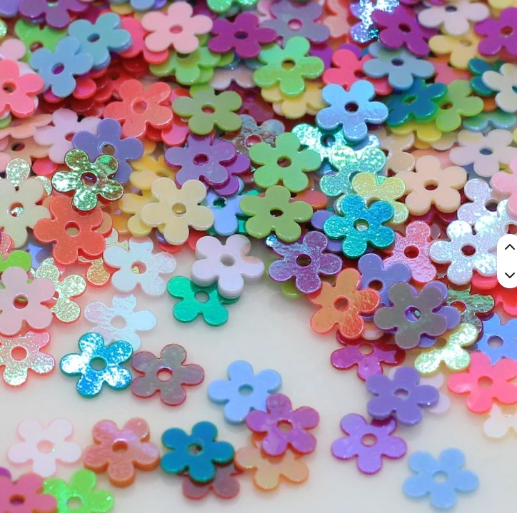 MA087 Mixed Colorful Hollow Flowers Daisy Shape