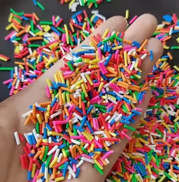 YX097 Wholesale 500g Pack Polymer Clay Rainbow