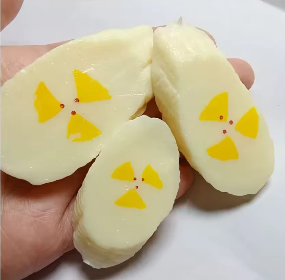 RX259 Resin Miniature Banana Simulation Banana Slices