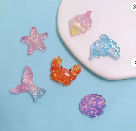RW26439 100Pcs Mini Ocean Sea Animals Figures