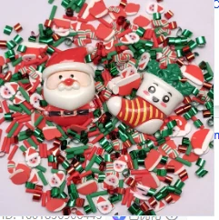 SLM10130 Christmas Clay Sprinkles and Slices Mixed