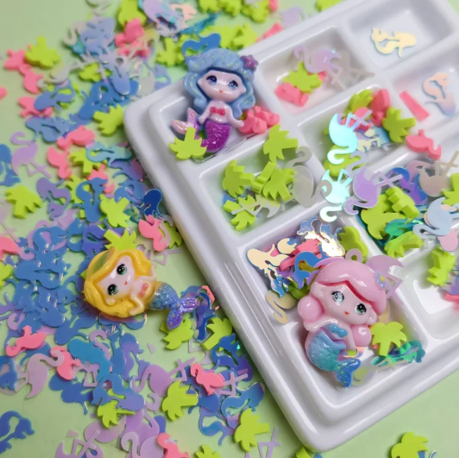 SLM712 Slime Filling Resin Princess Mixed Palm