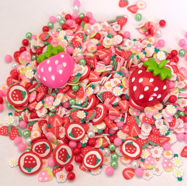 SLM10012 500g Strawberry Fruit Slime and Resin
