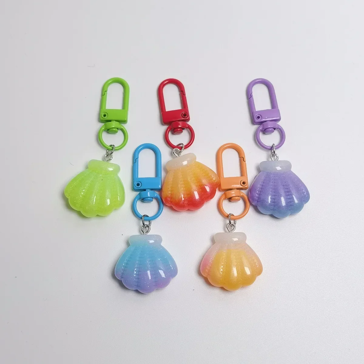 CDK002925-1 Summer Beach Seashell Keychains Cute