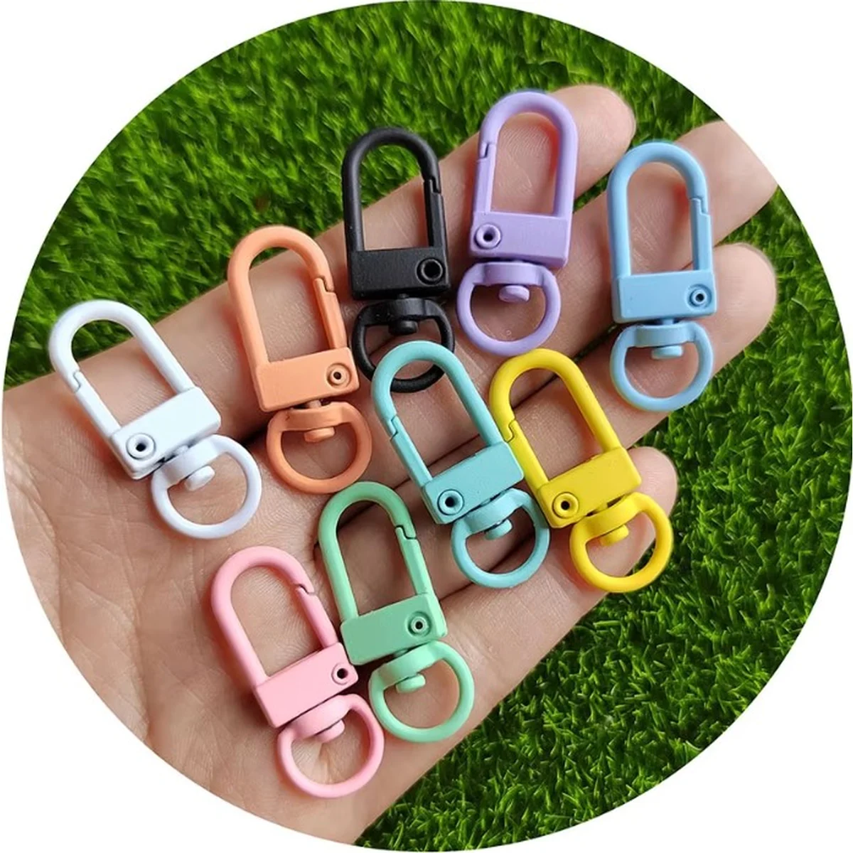 CDK074 Colorful 100Pcs Assorted Design Swivel