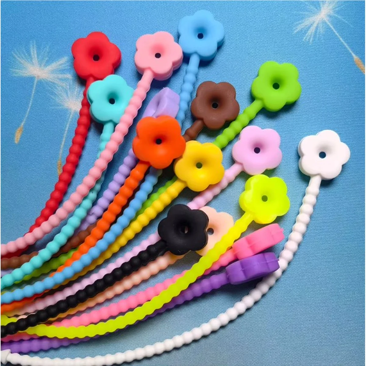 CDK199 Rubber Gradient Bands Colorful Silicone