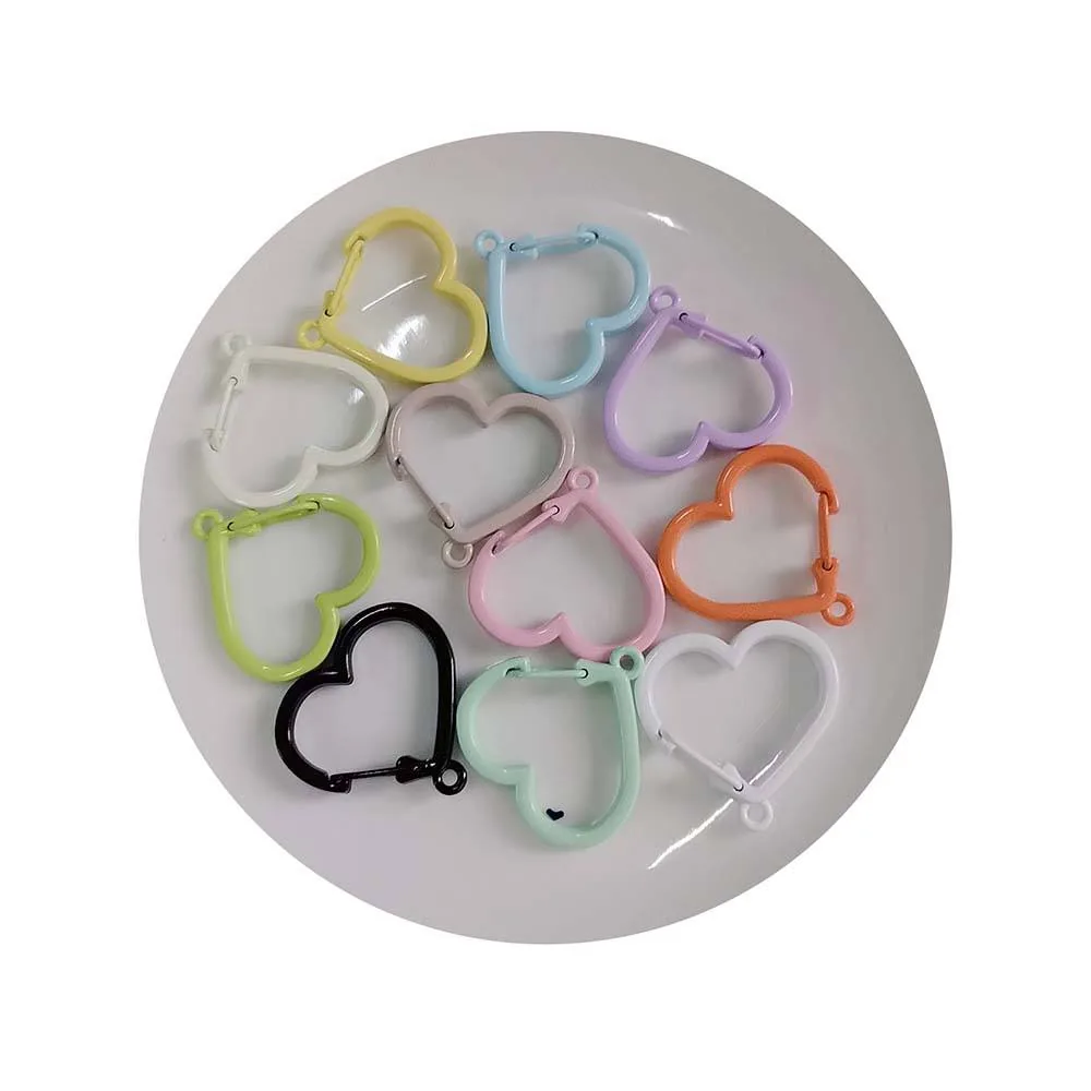 CDK792 Pastel Color Love Heart Lobster Claw