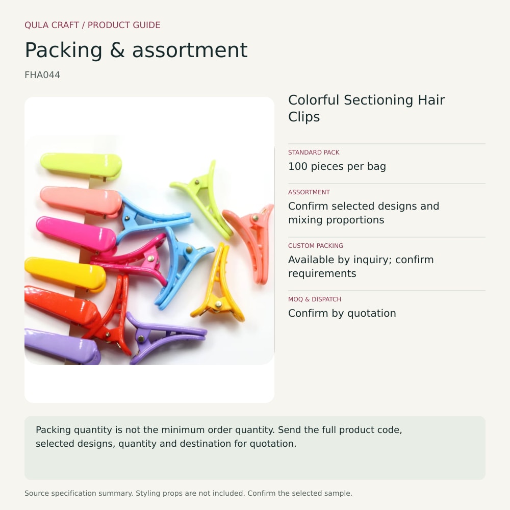 FHA044 packing and order brief