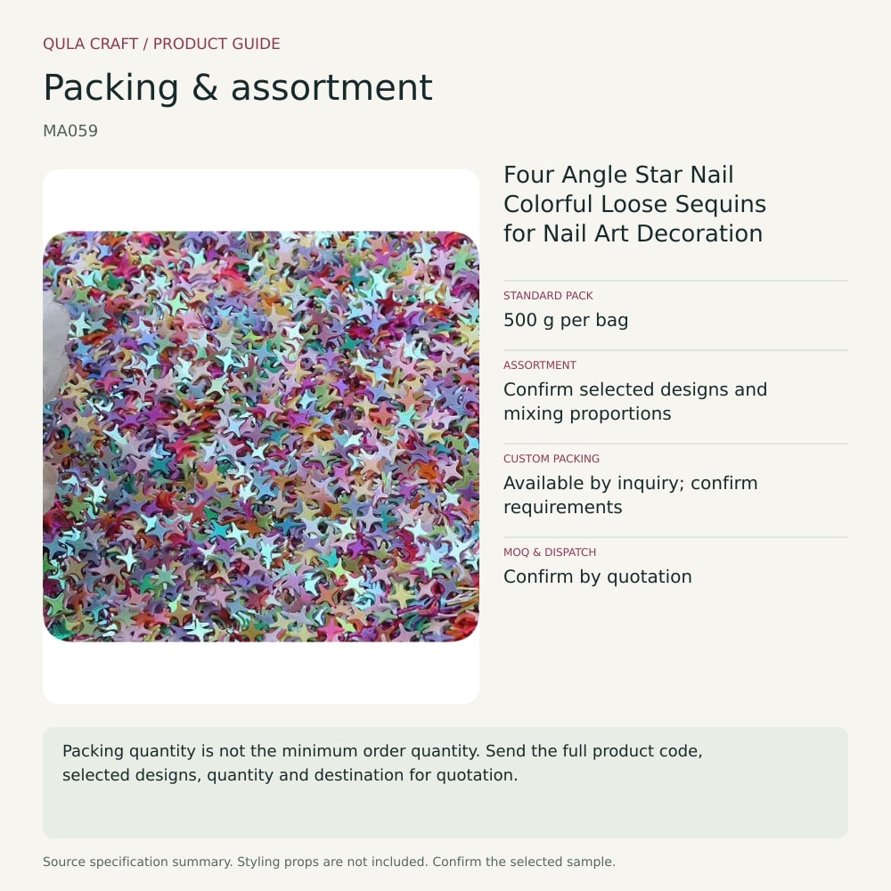 MA059 packing and order brief