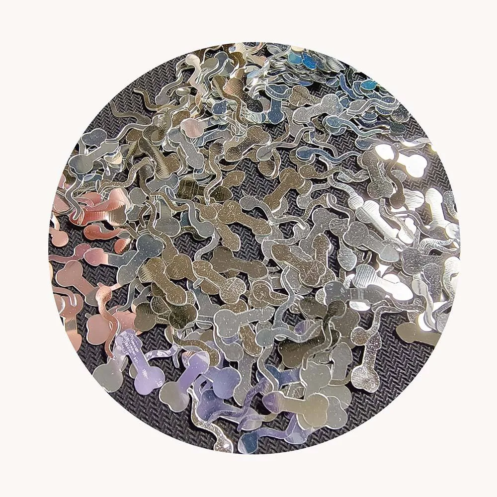 MA118 New Design 7*15mm Chunky Penis Confetti