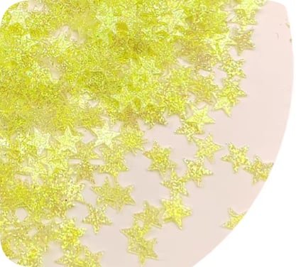 MA182 yellow star sequins reference