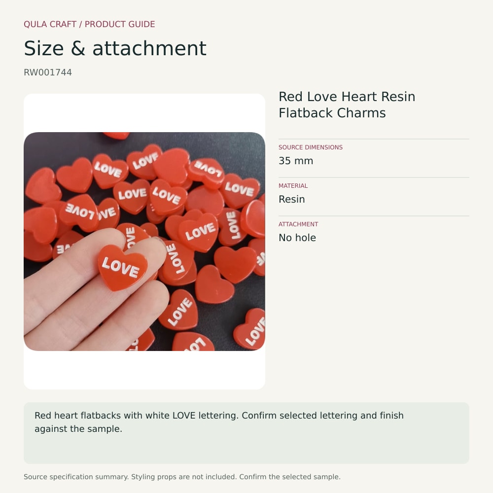 RW001744 size and material guide