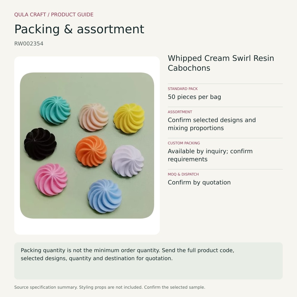 RW002354 packing and order brief