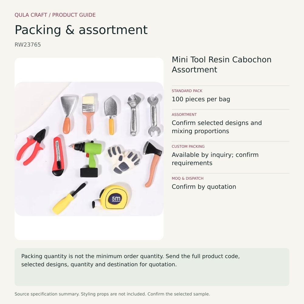 RW23765 packing and order brief