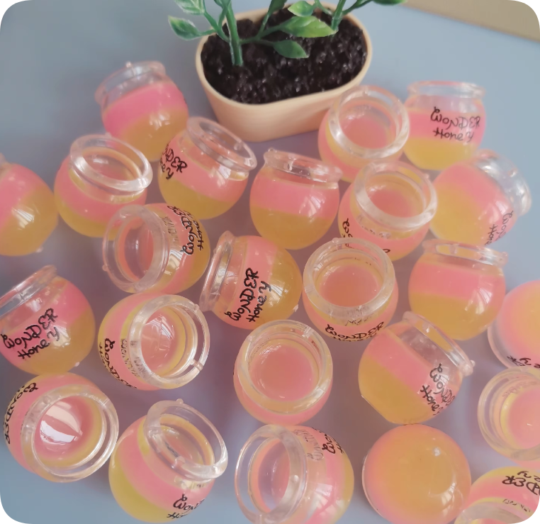RW25404 Luminous Honey Jar Resin Craft Charms