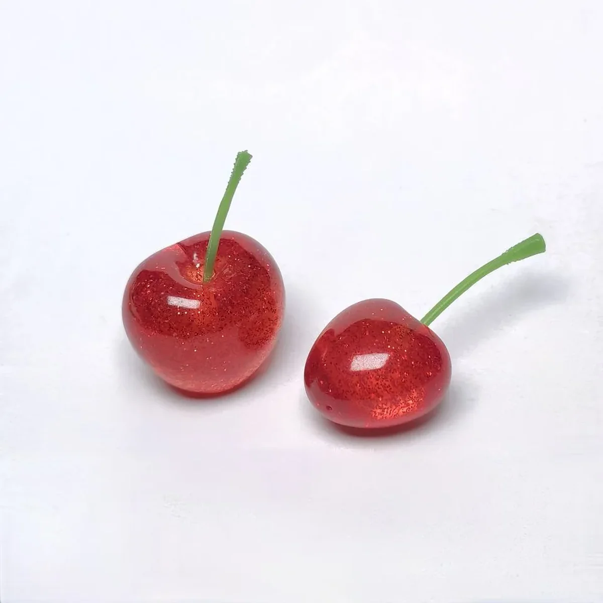 RW26051 Cute Lovely Shiny Glitter Red