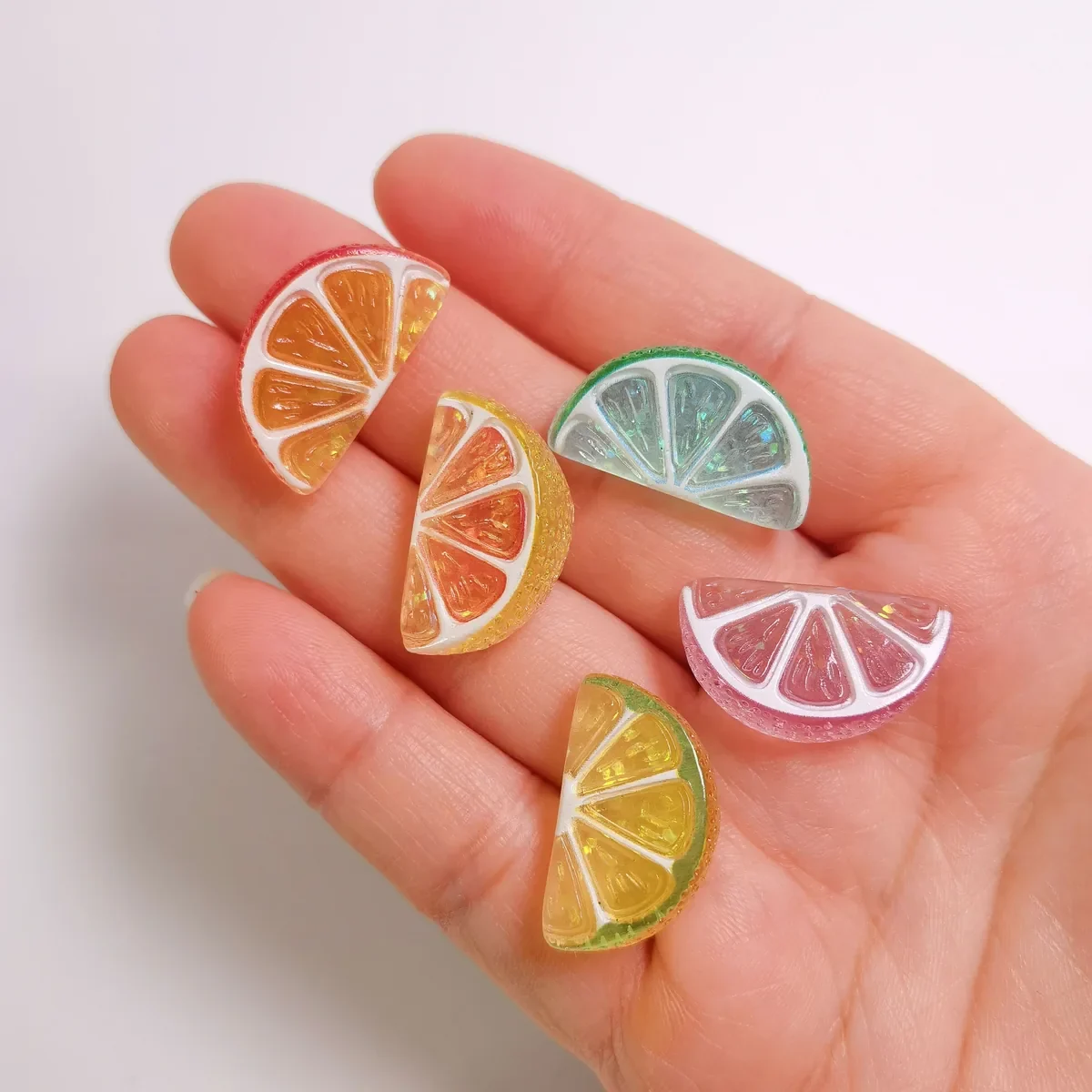 RW26412 100pcs Colorful Simulation Transparency