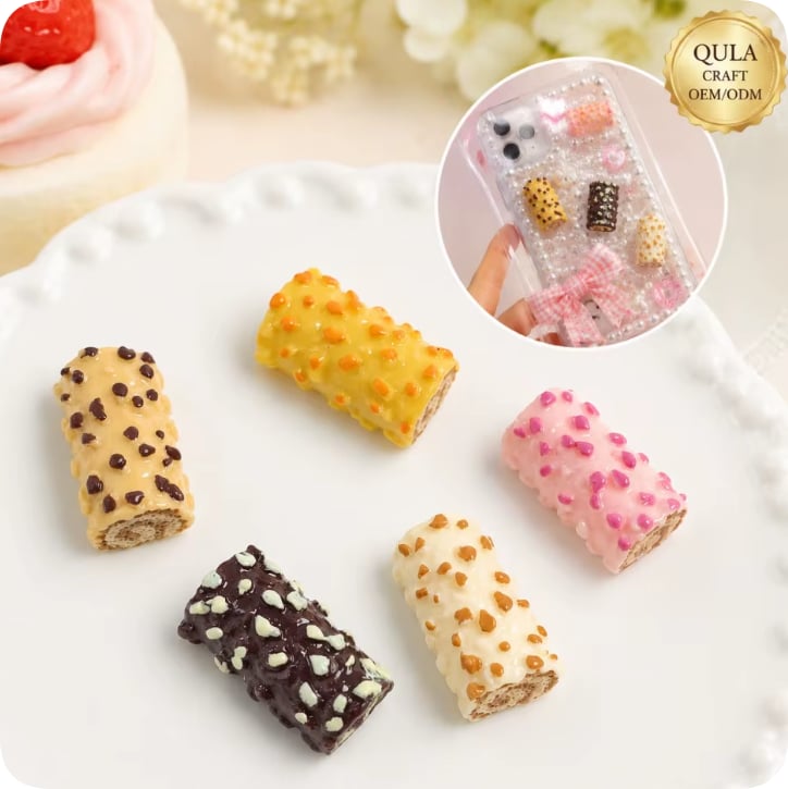 RW26751 Mini Crunchy Cake Resin Cabochons