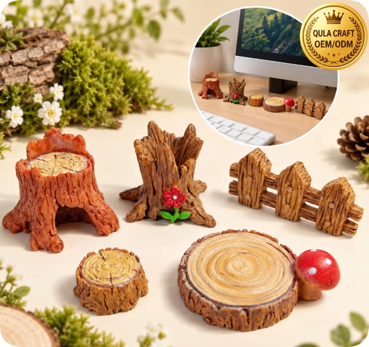 RW26810 Tree Stump Woodland Resin Miniatures