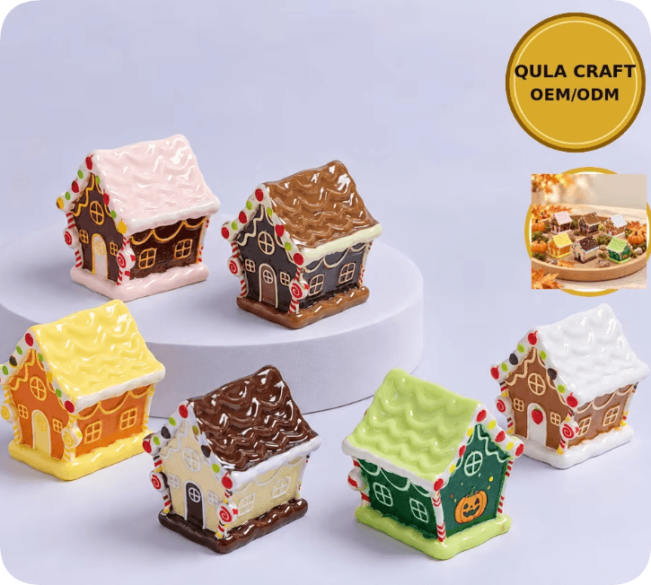 RW26818 Christmas Cottage Resin Miniatures