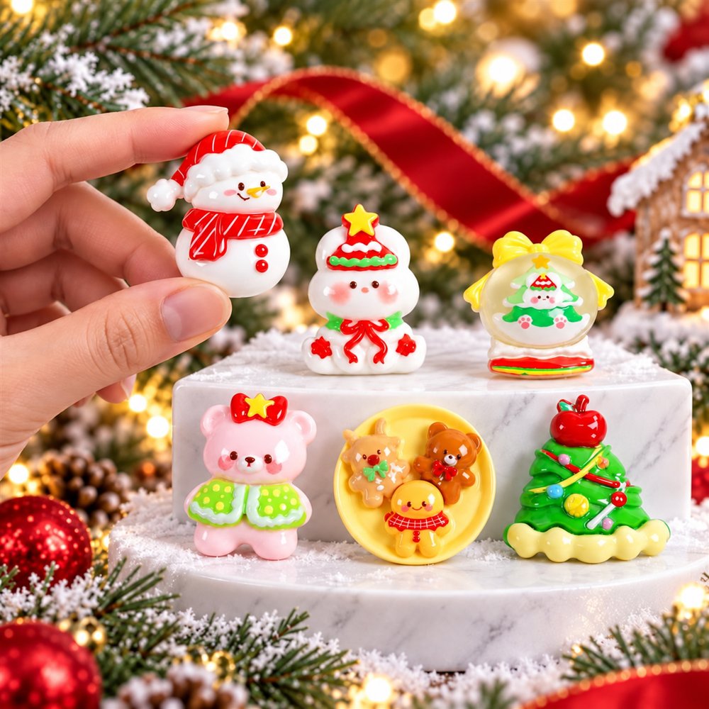 RW26819 Wholesale Christmas Snowman and Tree