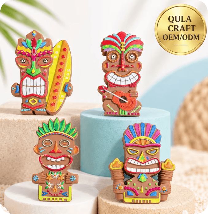 RW26823 Colorful Totem Resin Miniatures