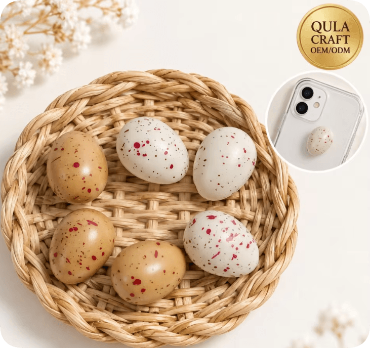 RW26827 Speckled Bird Egg Resin Miniatures