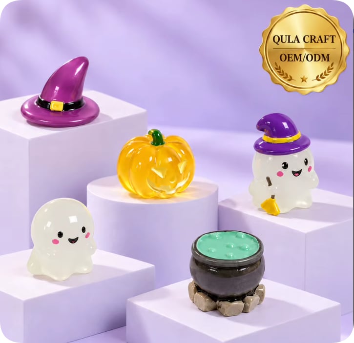 RW26869 Halloween Resin Decoration Mix