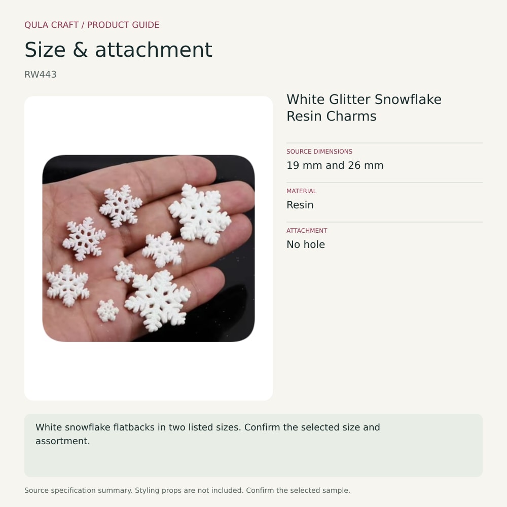 RW443 size and material guide