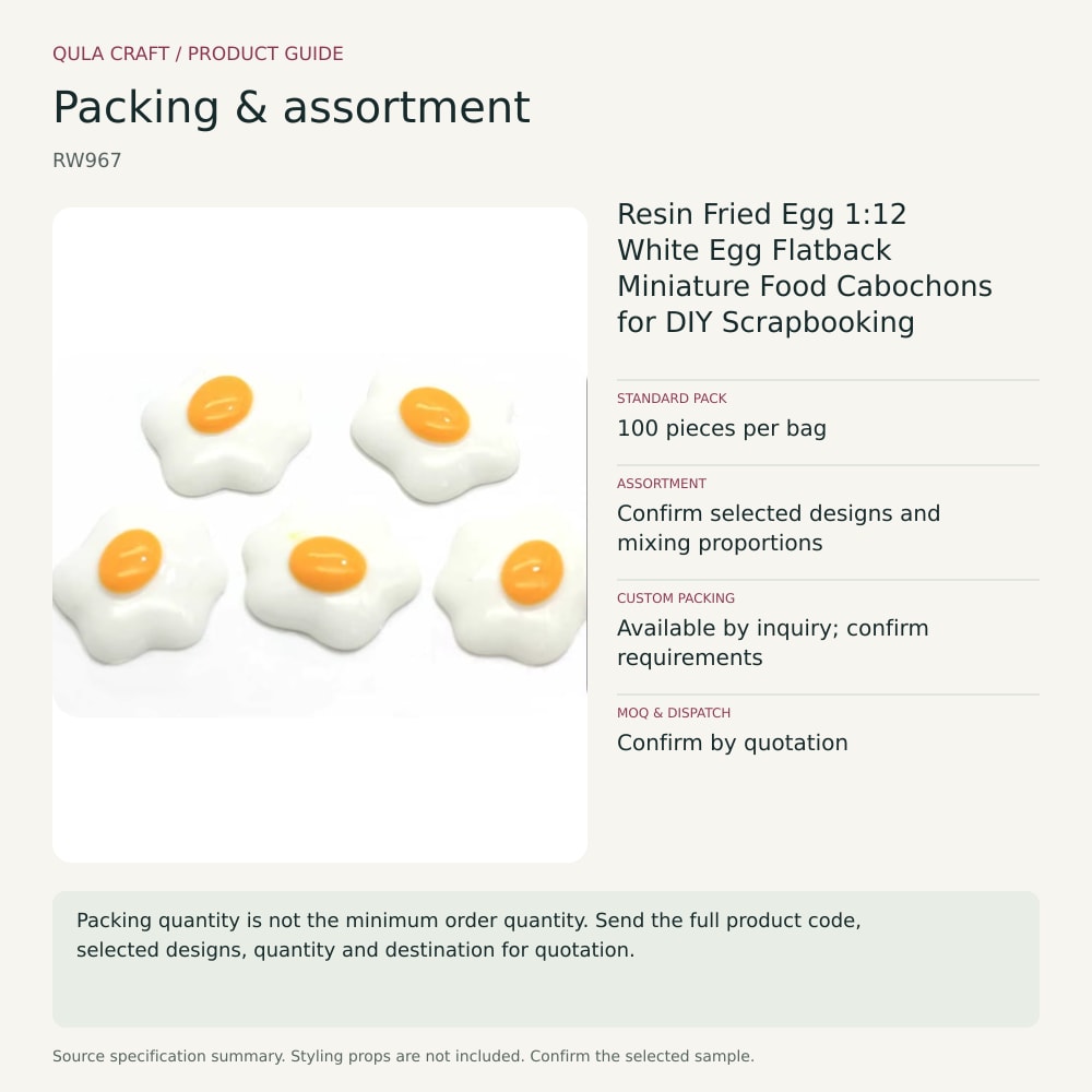 RW967 packing and order brief