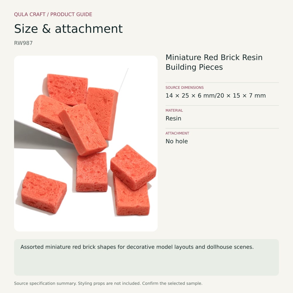 RW987 size and material guide