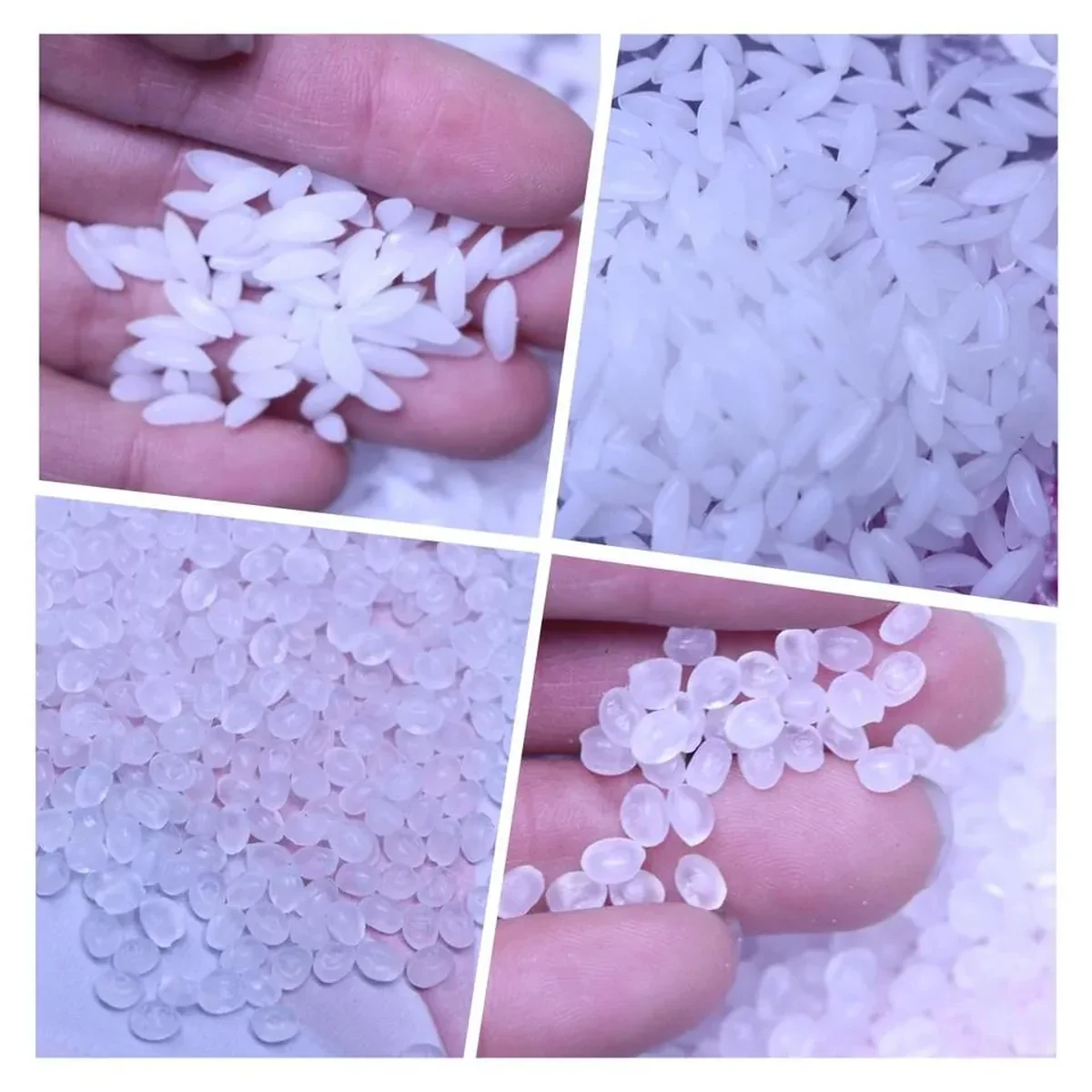 RX023 Faux White Rice Doll House Miniature
