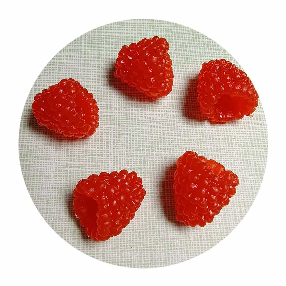 RX477 Artificial Raspberry Resin Mini Fruit