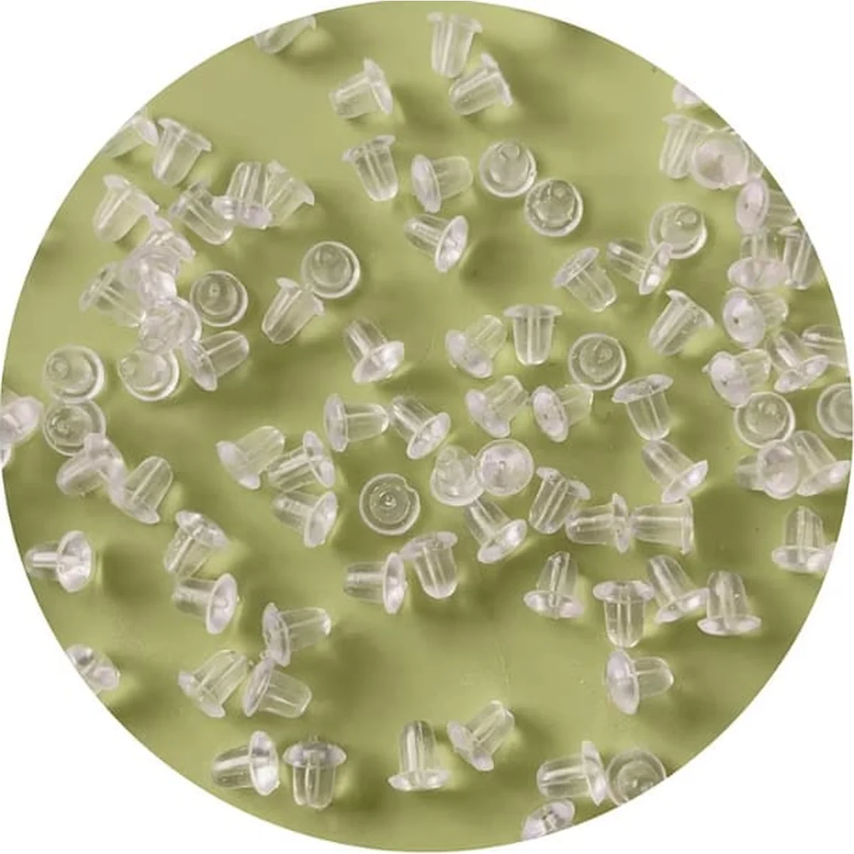 SD005 Wholesale 10000pcs Clear Plastic Ear
