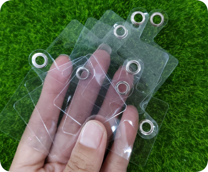SD168 Clear Phone Lanyard Tether Tabs