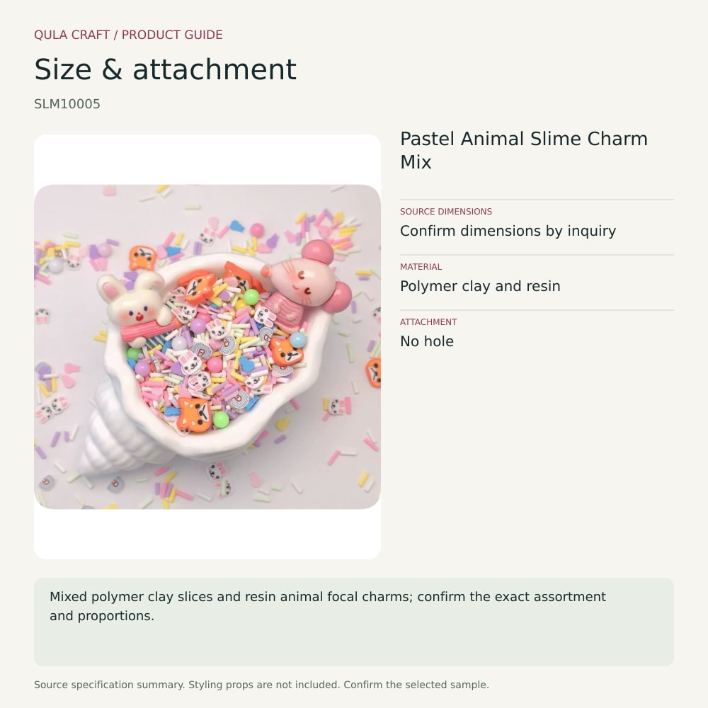 SLM10005 size and material guide