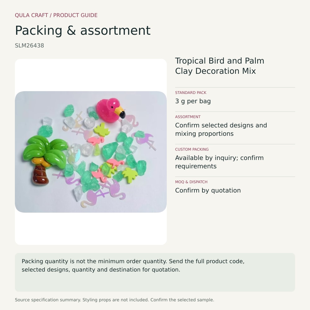 SLM26438 packing and order brief