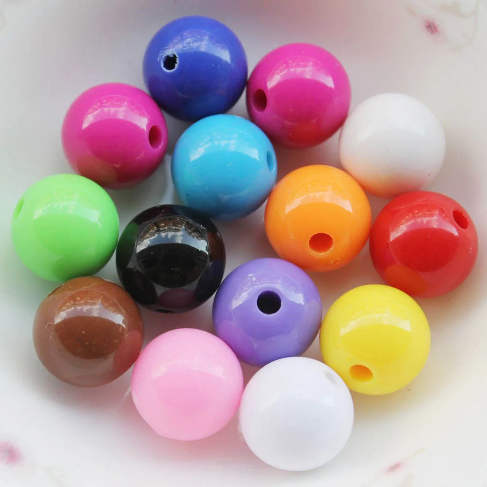 YA001 Multicolor Solid Color 6mm 8mm 10mm 12mm