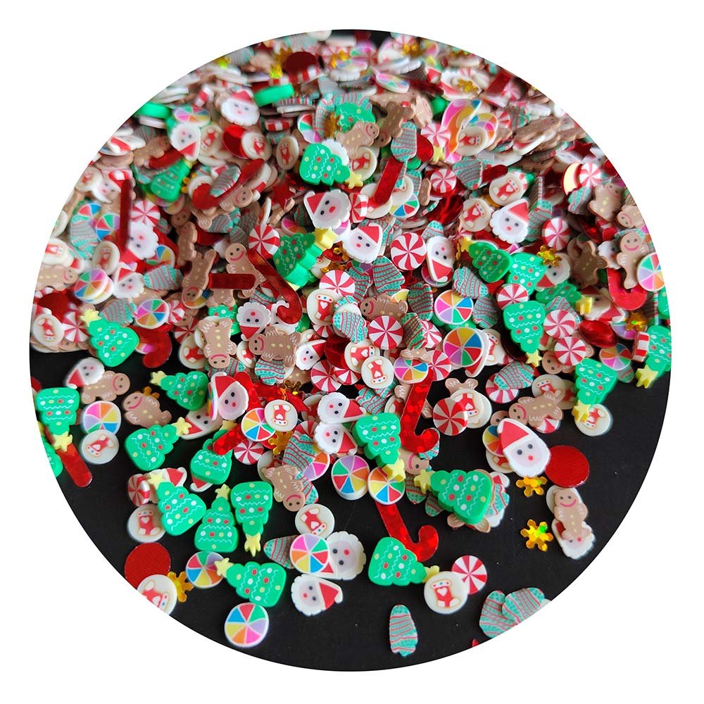 YX3461 Wholesale Mixed Christmas Polymer Clay