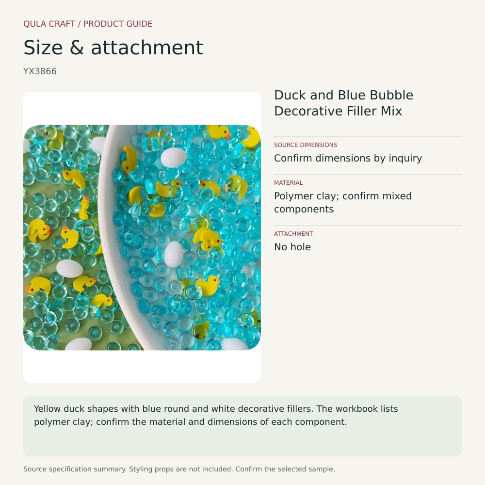 YX3866 size and material guide
