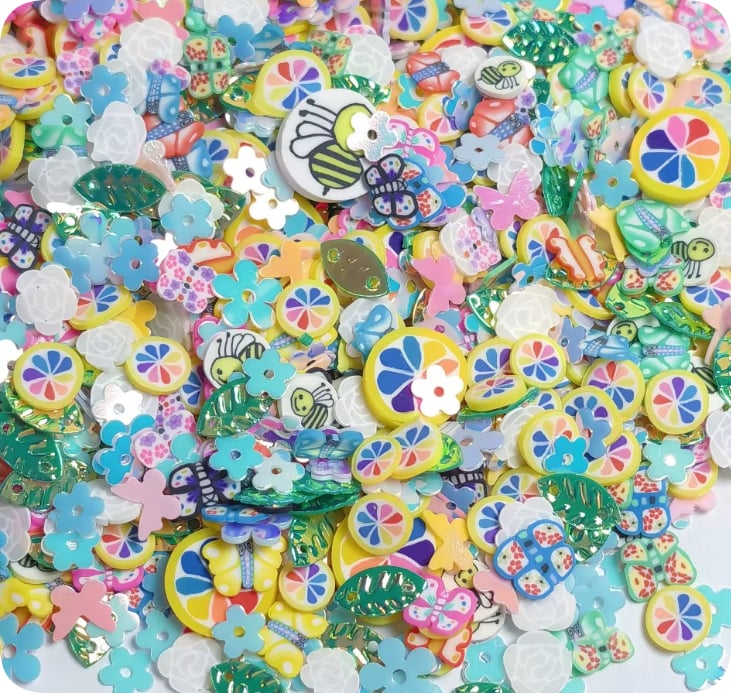 YX4156 Butterfly Flower Citrus Decorative
