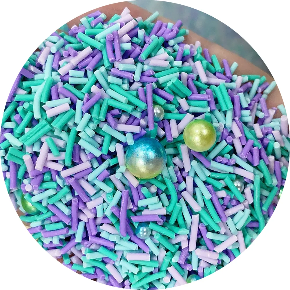 YX626 Polymer Clay Sprinkles Mixed Rhinestone