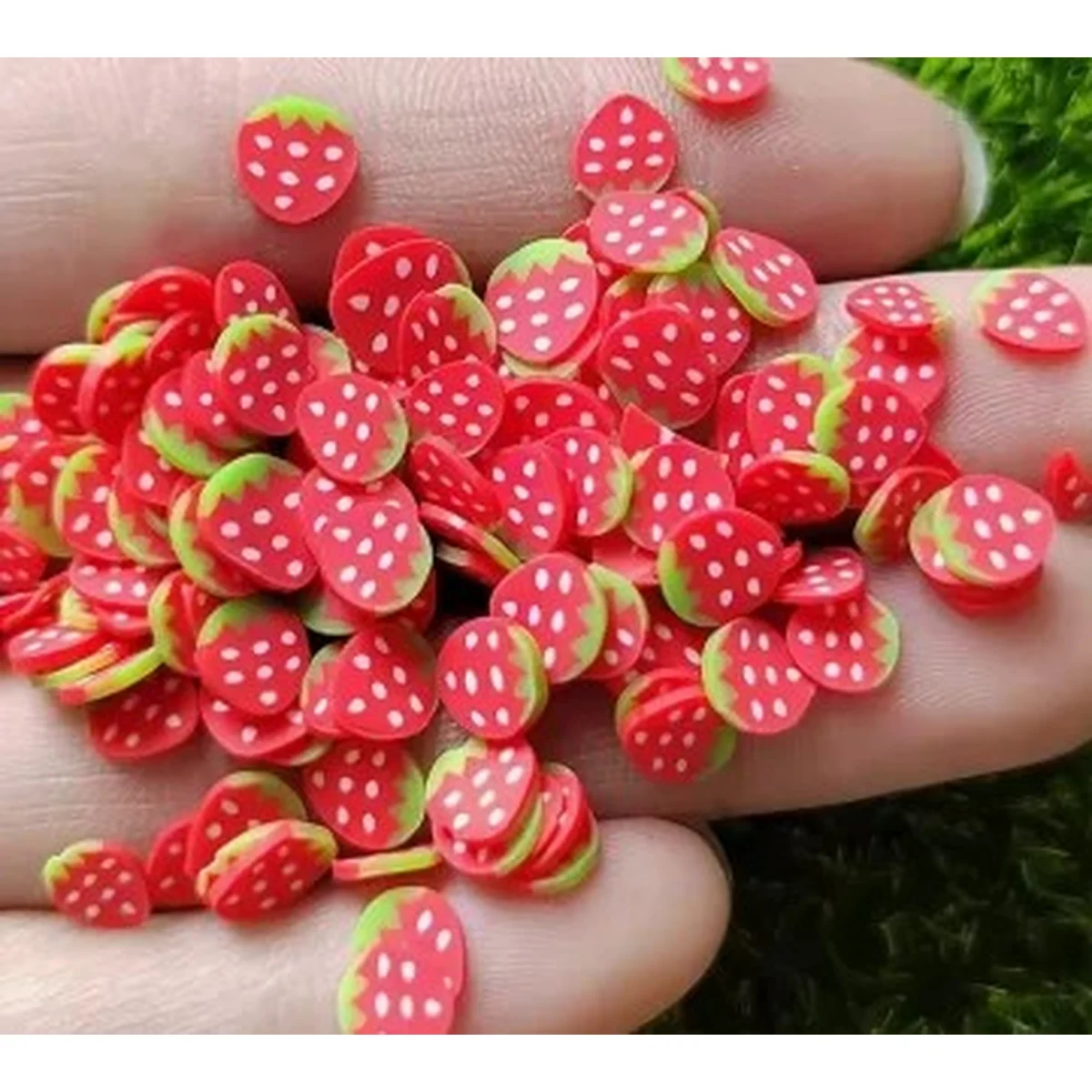YX778 Popular Sale 3D Strawberry Fruit Clay